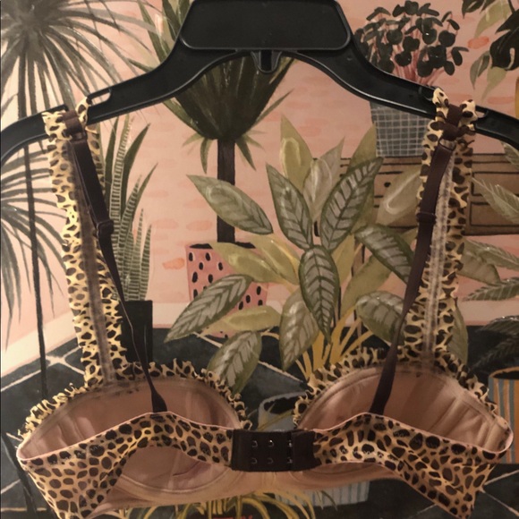 💋Sophie & Me 34B Spotted Giraffe Print Bra - Picture 4 of 4